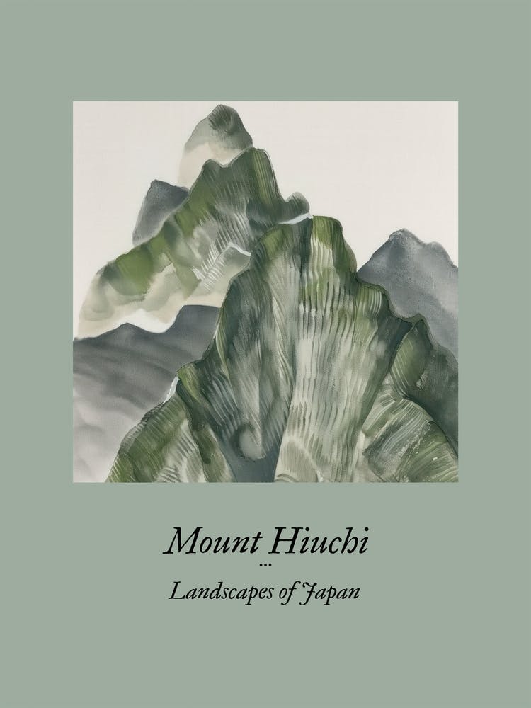 Landscapes Of Japan Mount Hiuchi 94