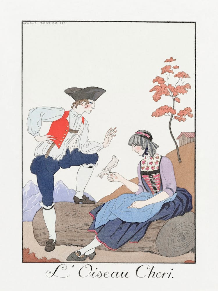 L Oiseau Cheri (1922), George Barbier