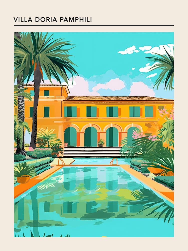 Villa Doria Pamphili Rome Italy