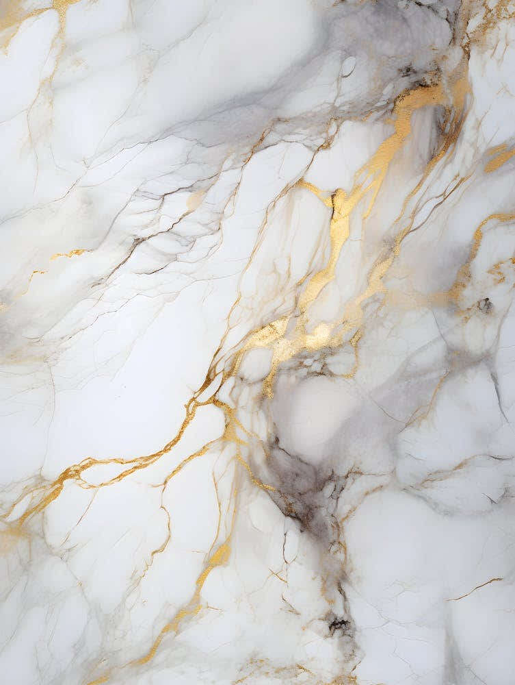 White Gold Marble Texture