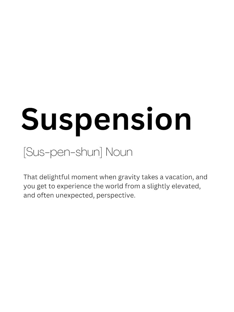 Suspension Definition Meaning