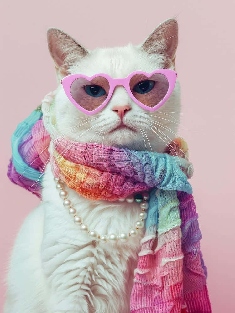 Cat In Sunglasses 17