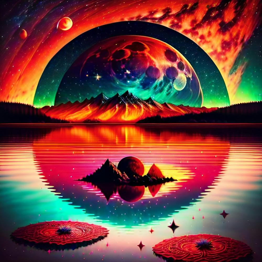 Psychedelic Painting, Psychedelic Art, Psychedelic Art, Psychedelic Art,