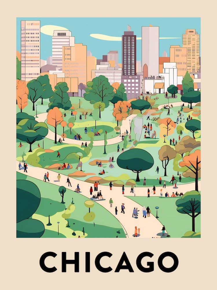 Chicago Travel Poster 27