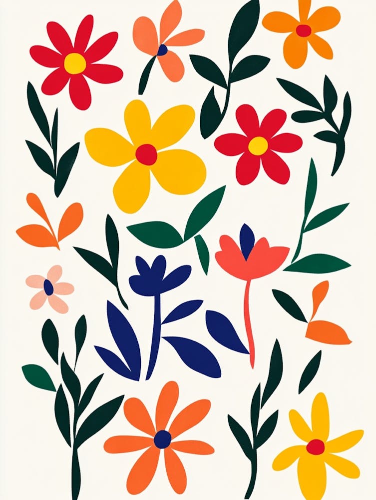 Flowers And Leaves 1