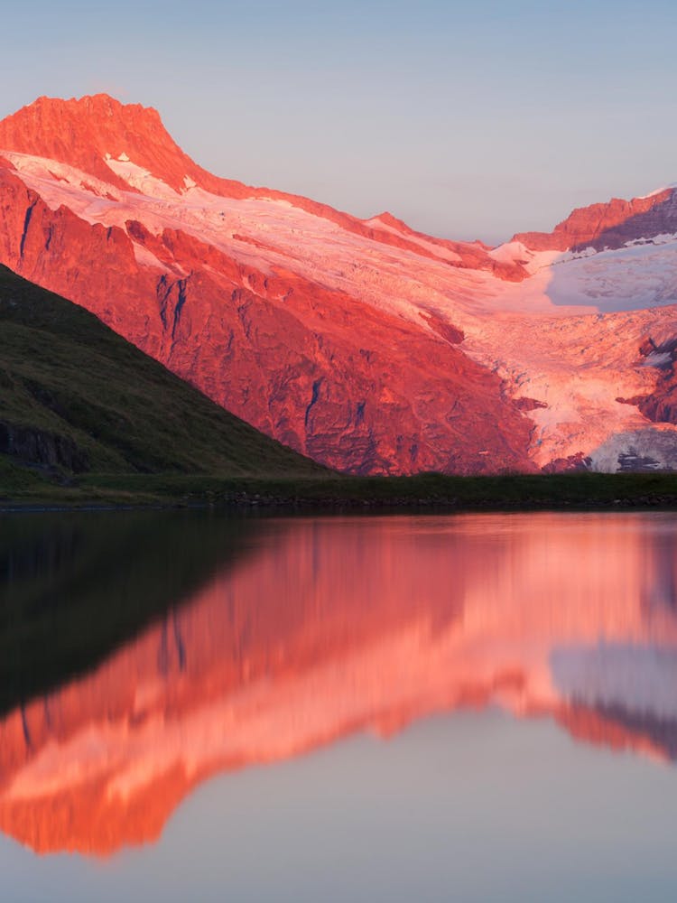 Swiss Alps At Sunset 1