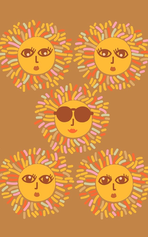 Sunshine Party Boho Ochre