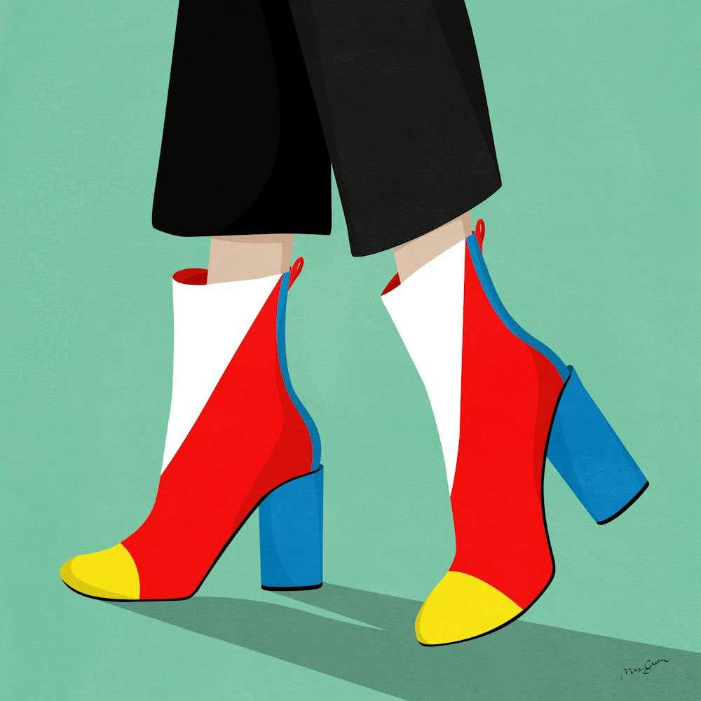 Mondrian Boots