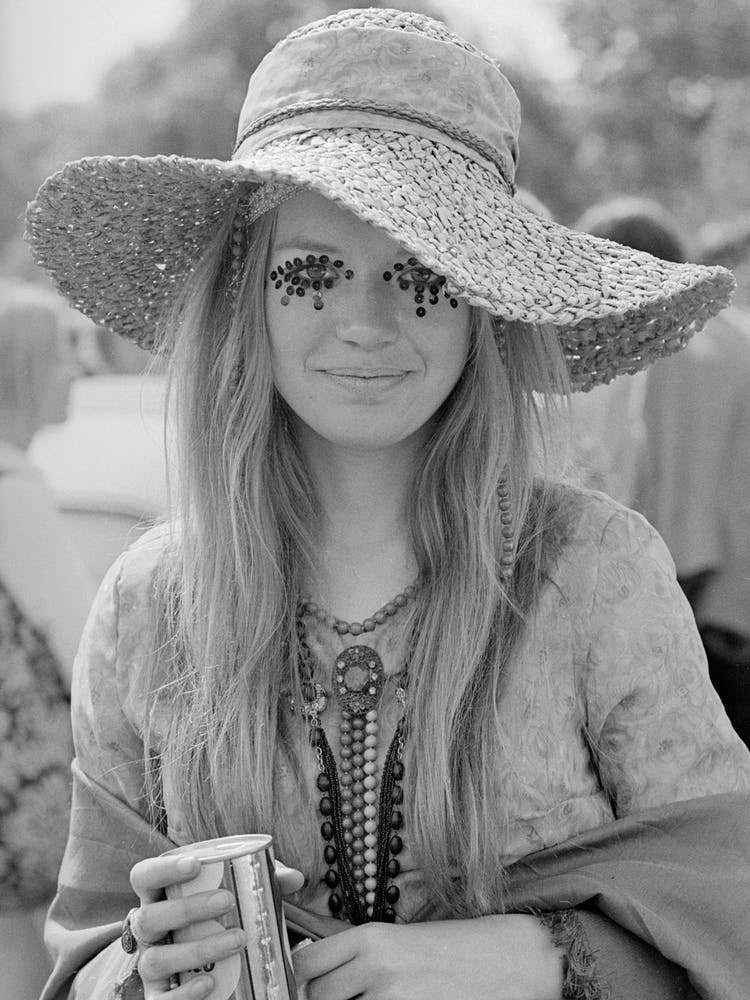 A Hippy Lady, 5th July, 1969