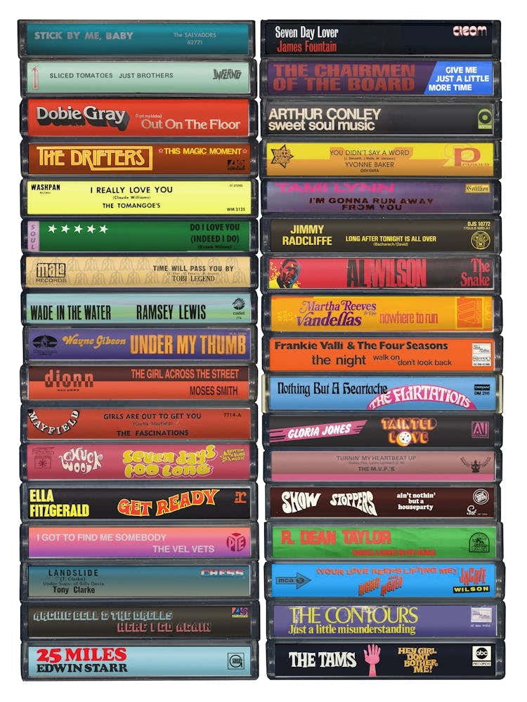 Northern Soul Music Poster - Vintage Cassette Print
