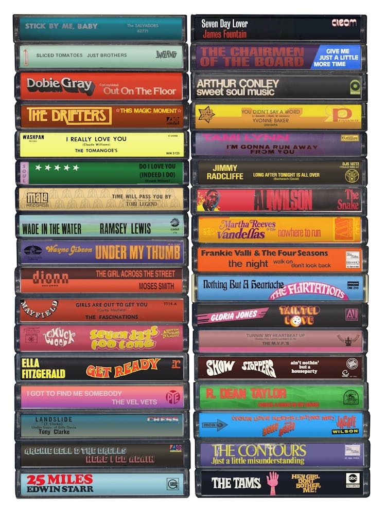 Northern Soul Music Poster - Vintage Cassette Print