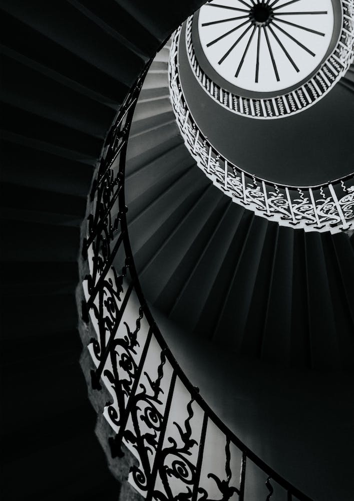 The Tulip Spiral Staircase Greenwich London England
