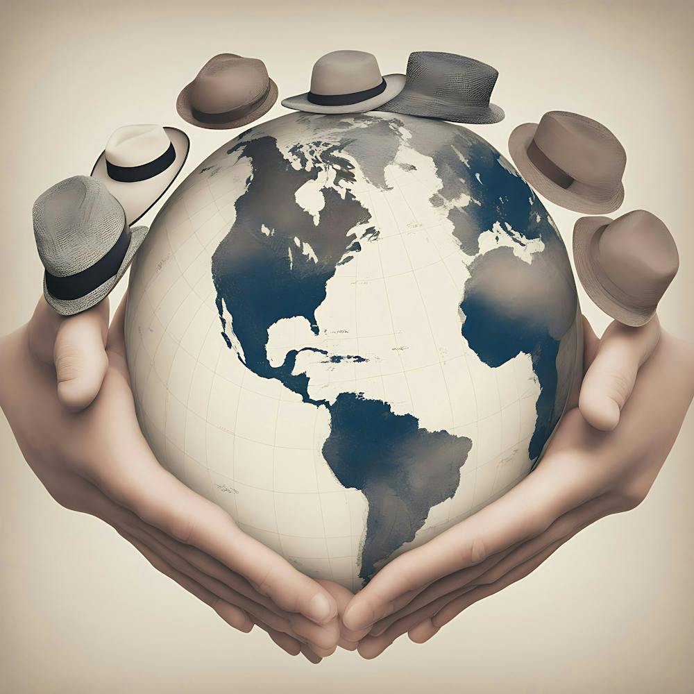 Hats all over world