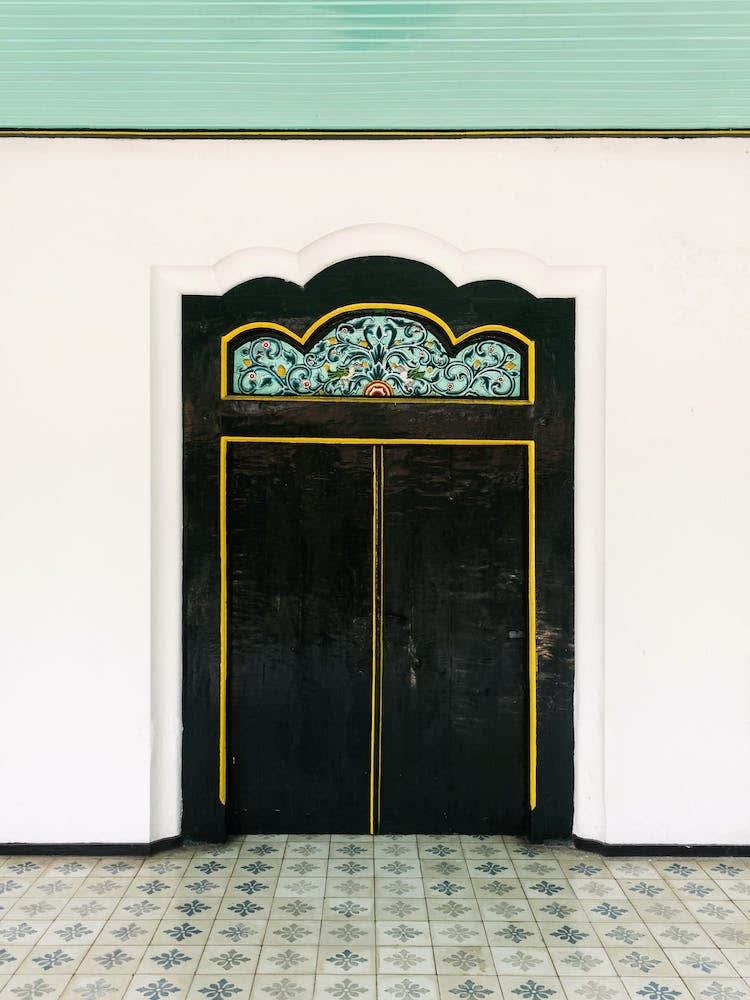 Indonesia Decorated Door 2