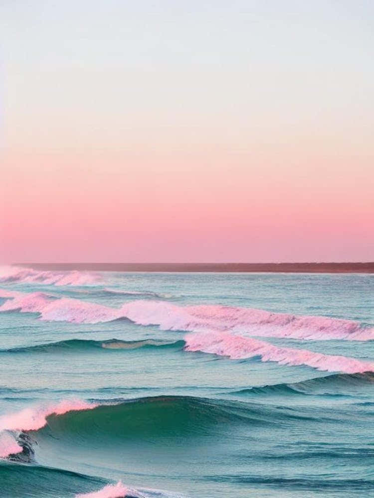 Long Reef Beach, Australia Pink Photography 1