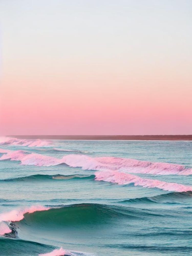 Long Reef Beach, Australia Pink Photography 1