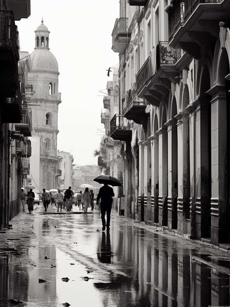 Palermo, Italy,  Black And White Analogue Photography  3