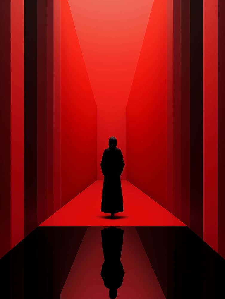 Minimalist Geometry Abstract Illustration 4