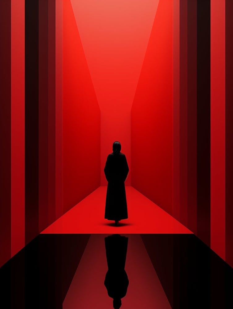 Minimalist Geometry Abstract Illustration 4