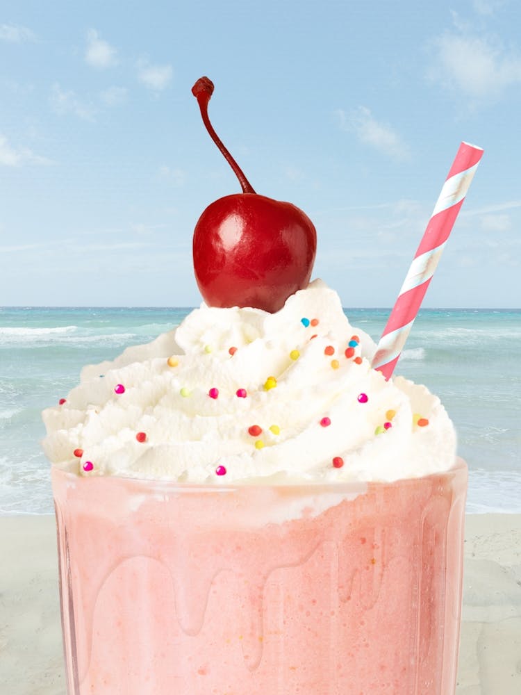 Cherry On Top - Feels Like Summer Photo Collage - Beach Vacation