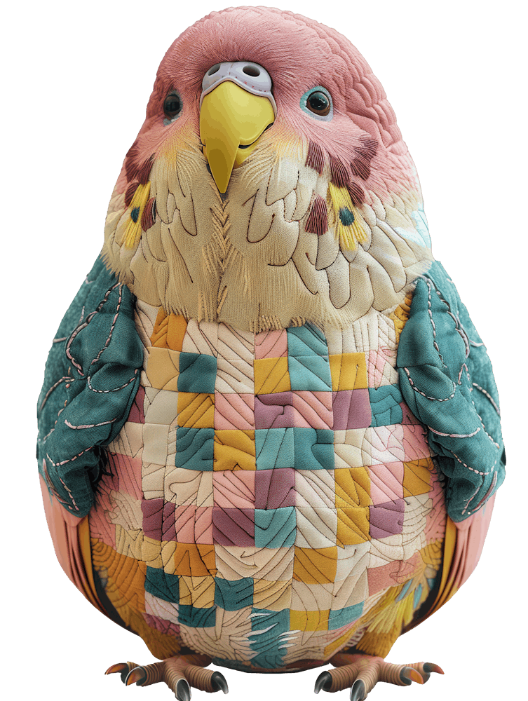 Quilted Budgerigar 5