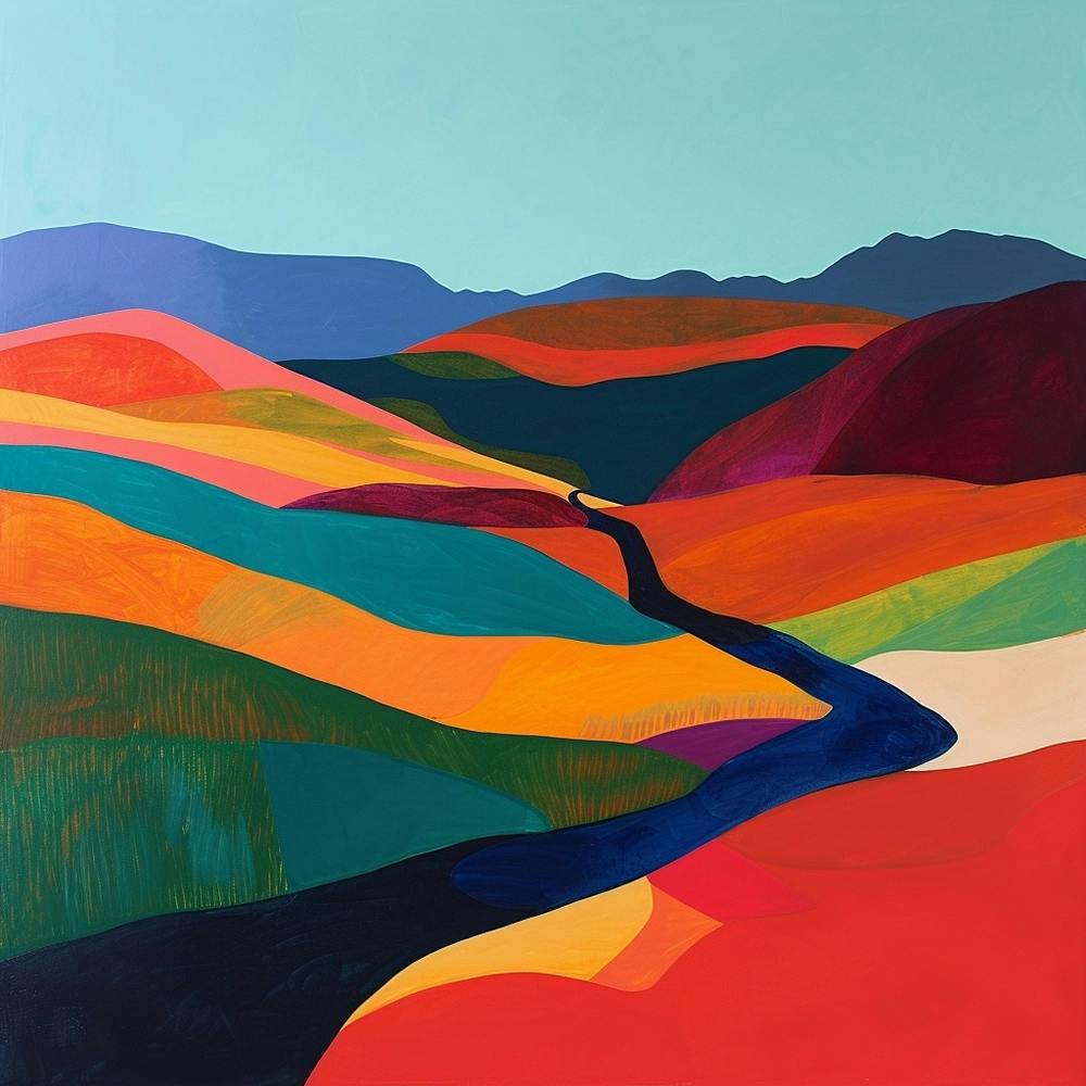 Abstract Travel Collection Lesotho 2