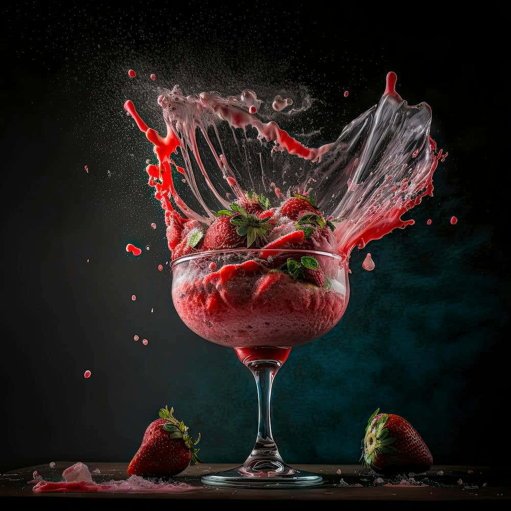 Explosive Strawberry Daiquiri