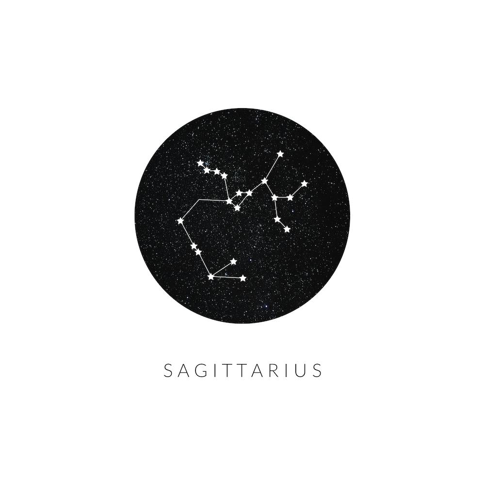 Sagittarius Constellation Square