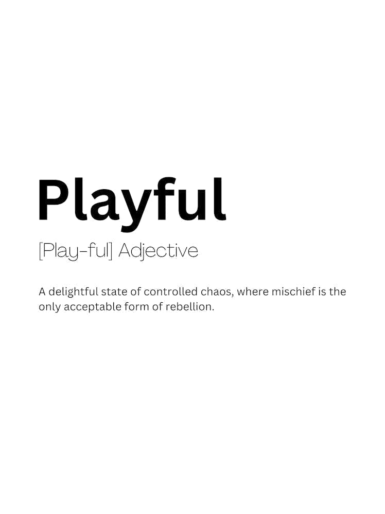 Playful Definition Meaning
