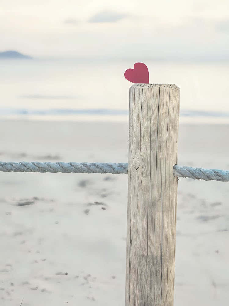 Heart On A Post