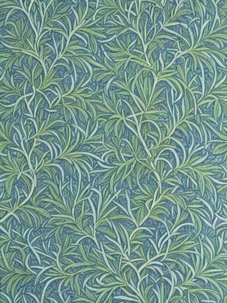 Leyland Cypress 2 tree Vintage Botanical