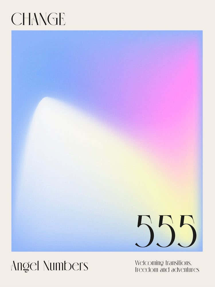 Change Angel Numbers 555 Aura