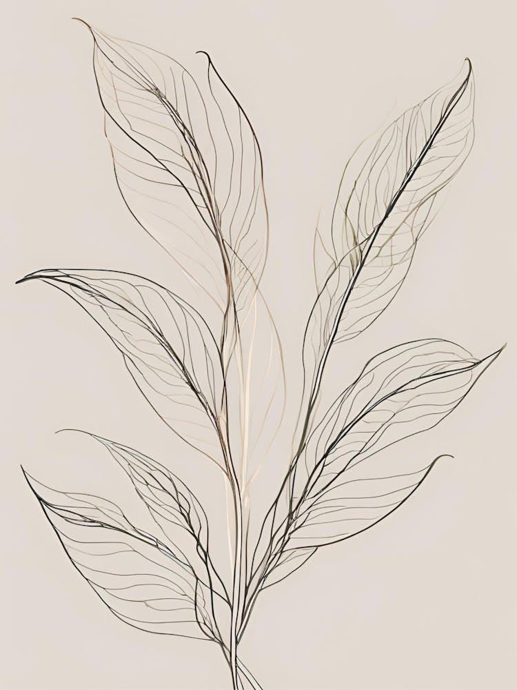 Beige Leaf