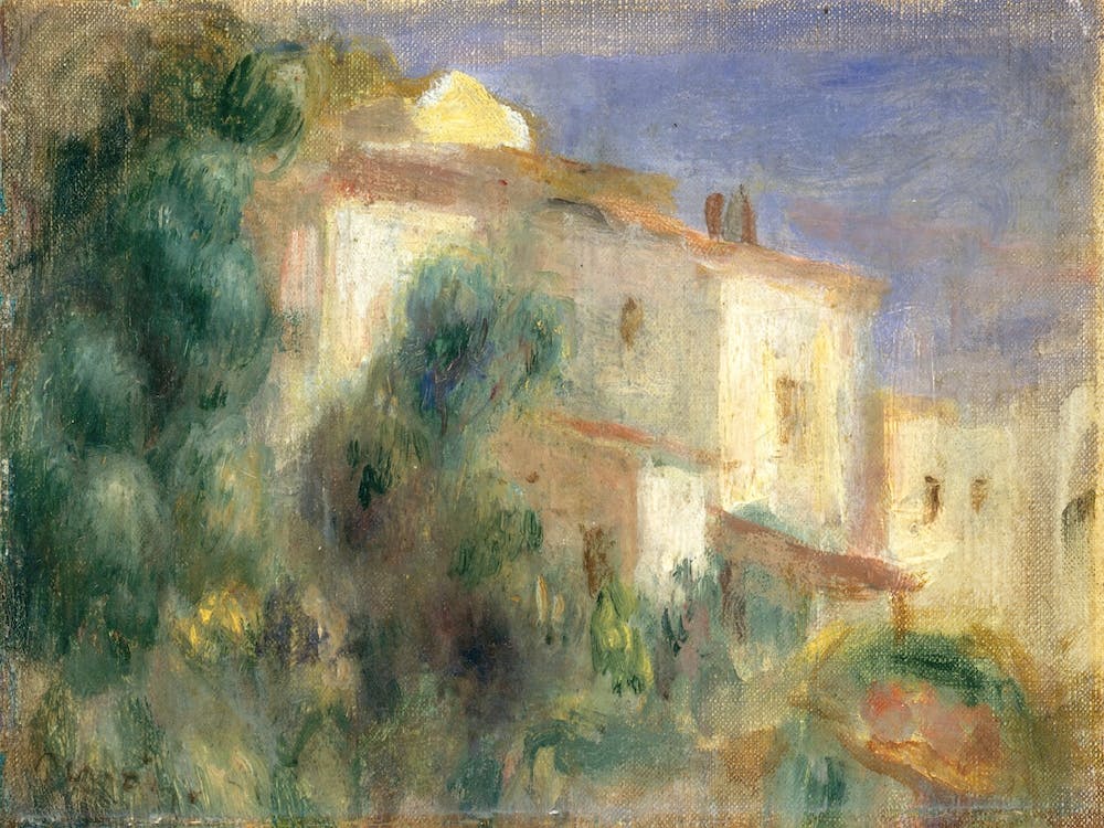 Post Office, Cagnes, Pierre Auguste Renoir
