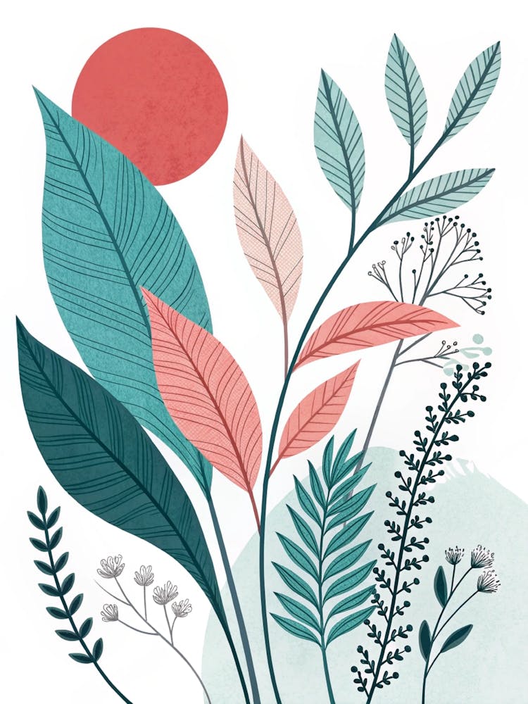 Abstract Floral Painting 17