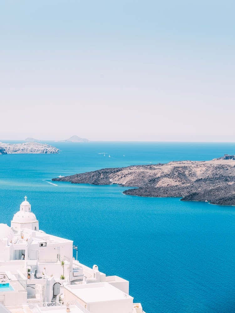 Satorini Island View