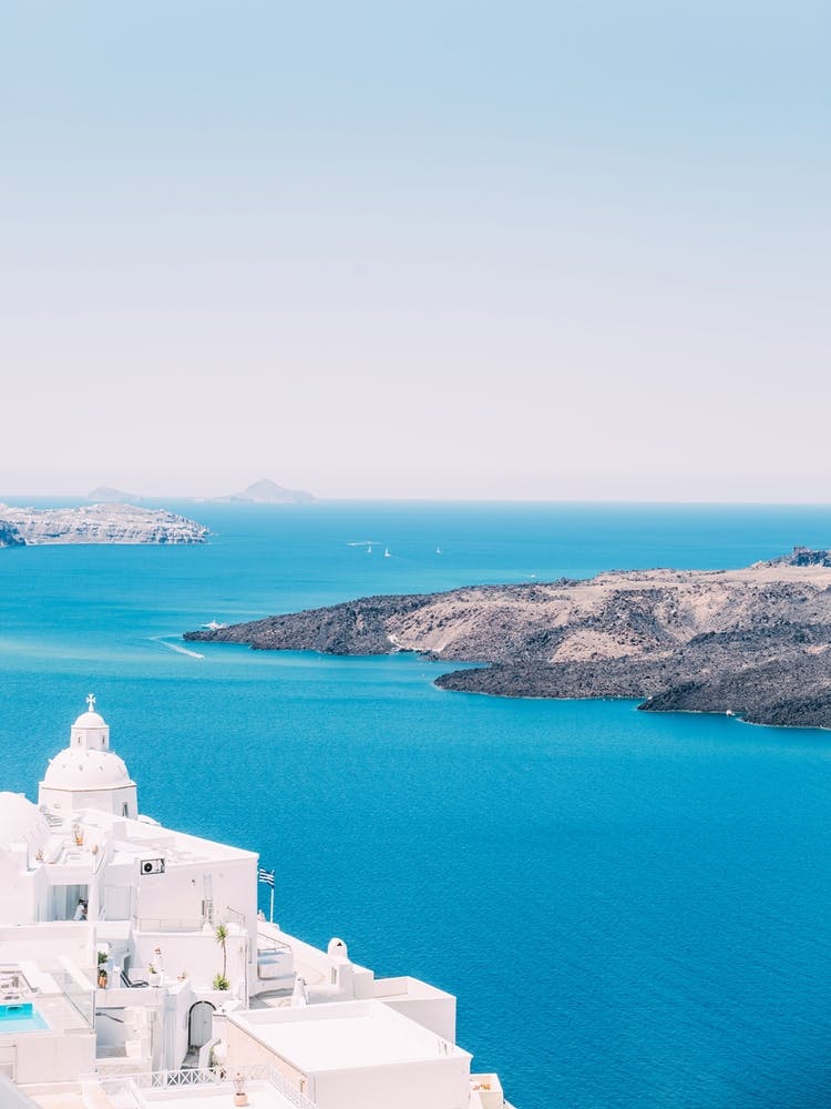 Satorini Island View