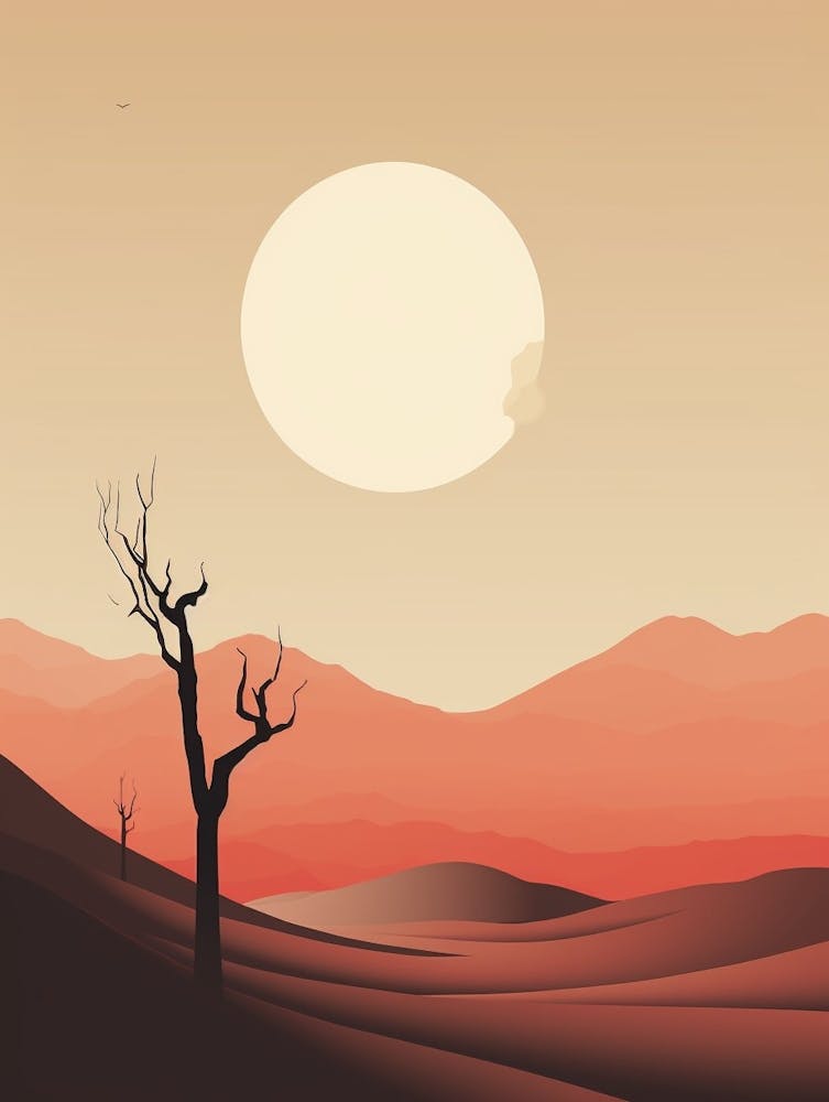 Desert Abstract Minimalist 2