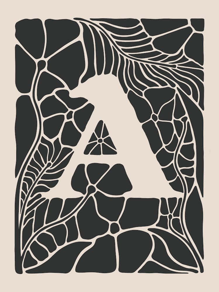 Botanical Letter A No 0741