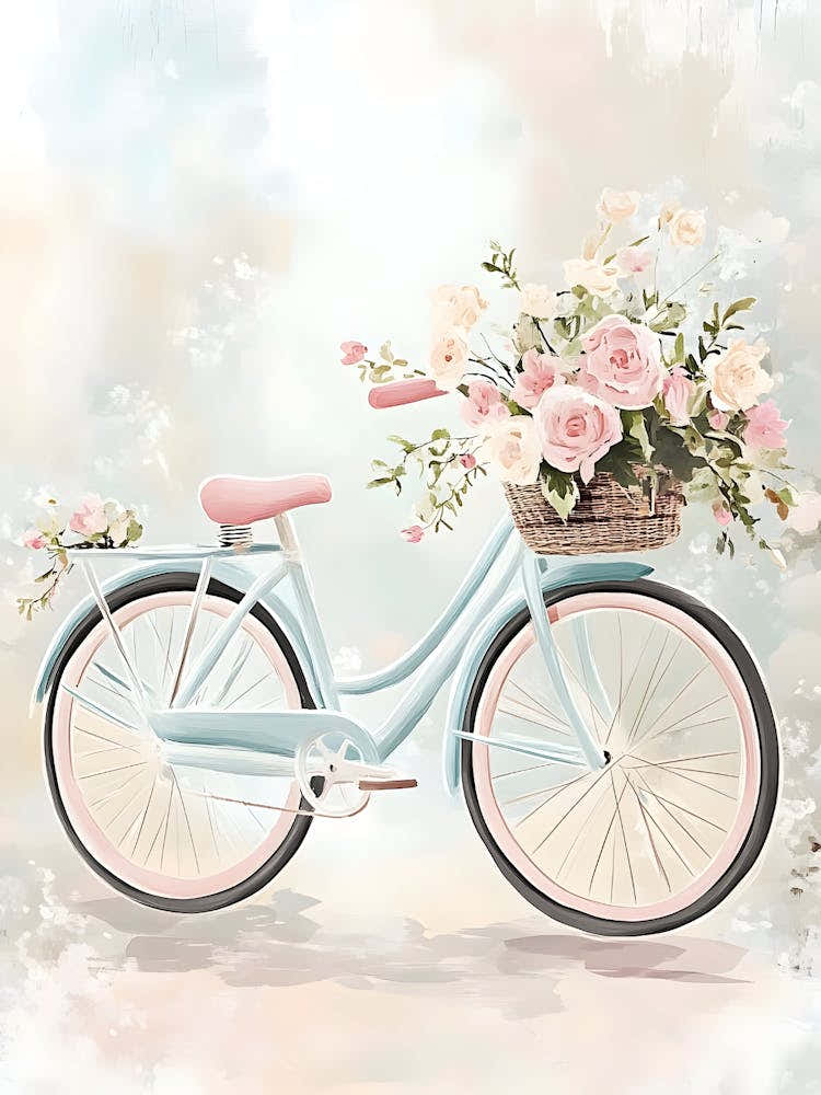 Bicycle With Flowers 1