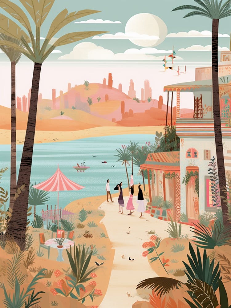 Sharm El Sheikh Egypt 4 Illustration