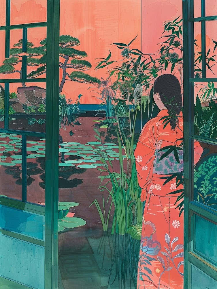 In The Garden Katsura Imperial Villa Japan 3