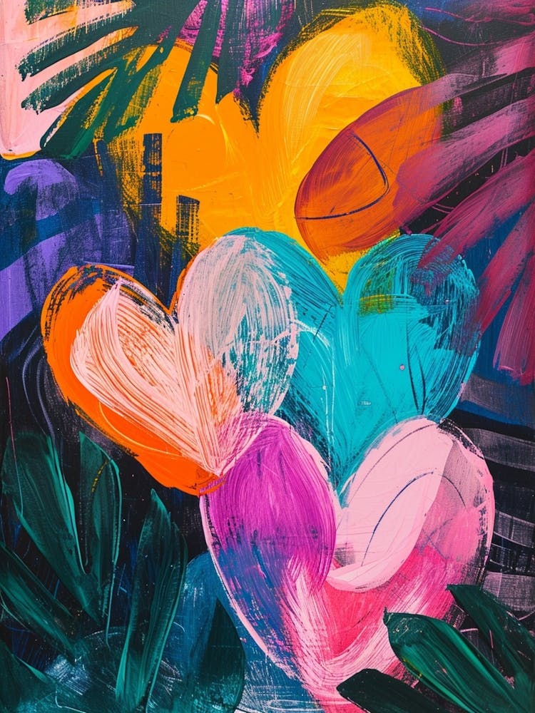 Heart Brushstrokes 1