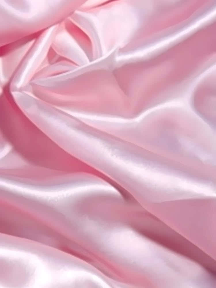 Pink Satin Fabric
