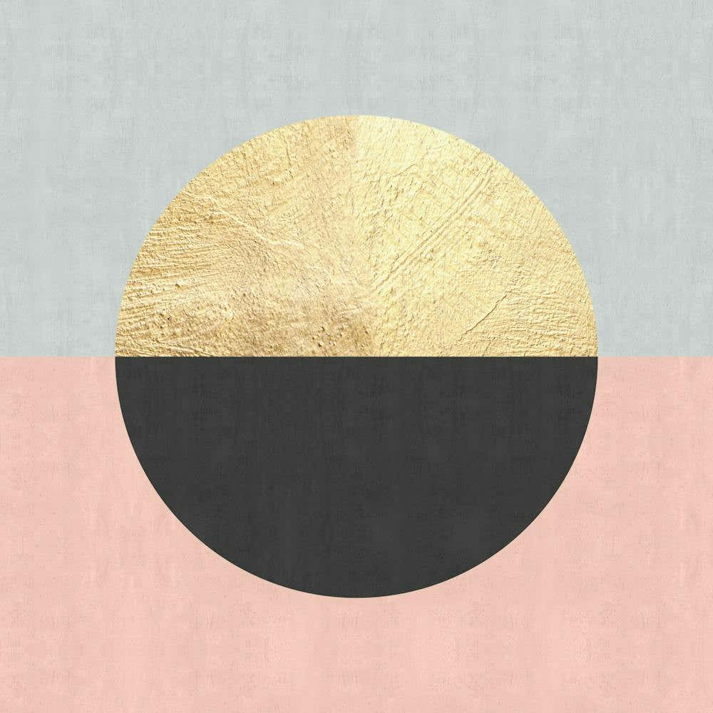 Geometry with gold and textures 6