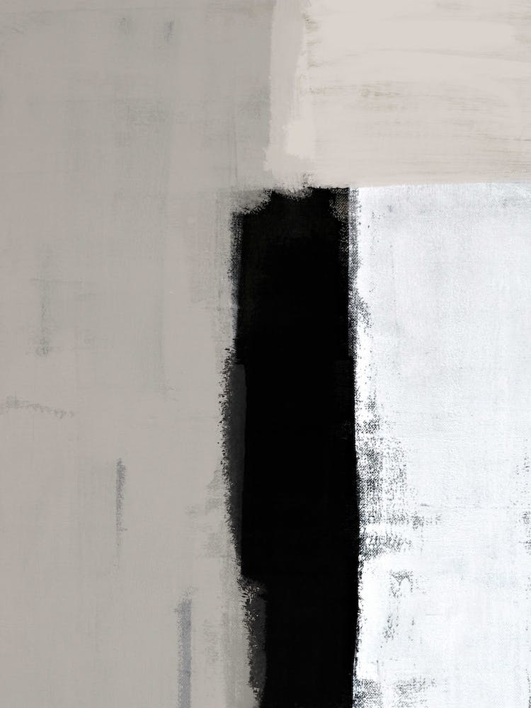 Nude Black Abstract 3