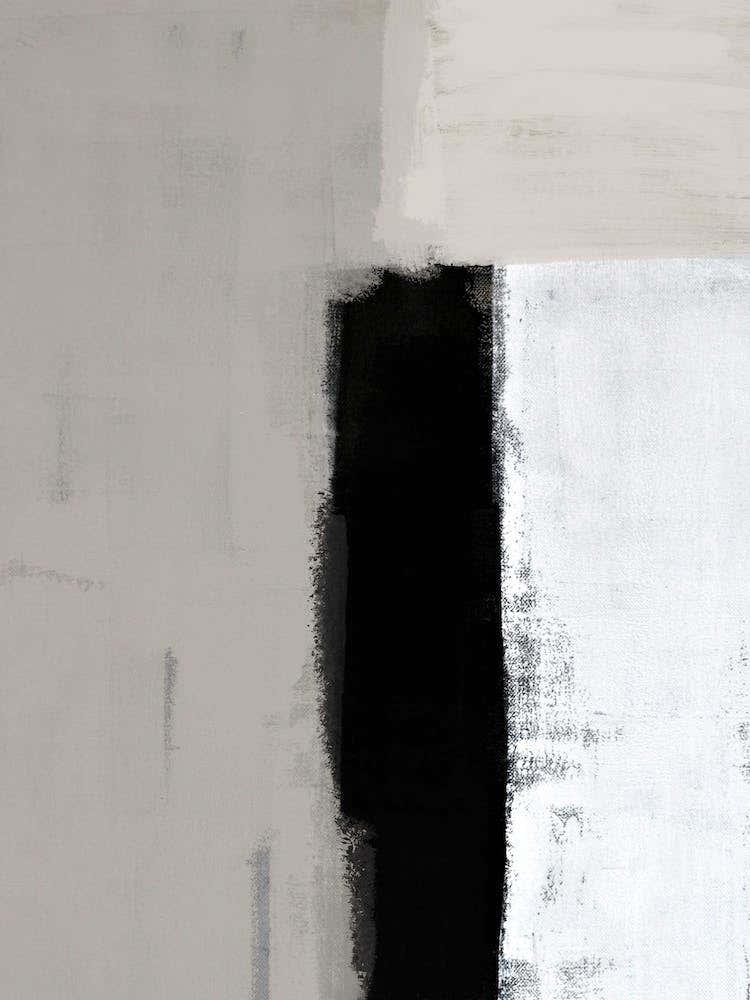 Nude Black Abstract 3