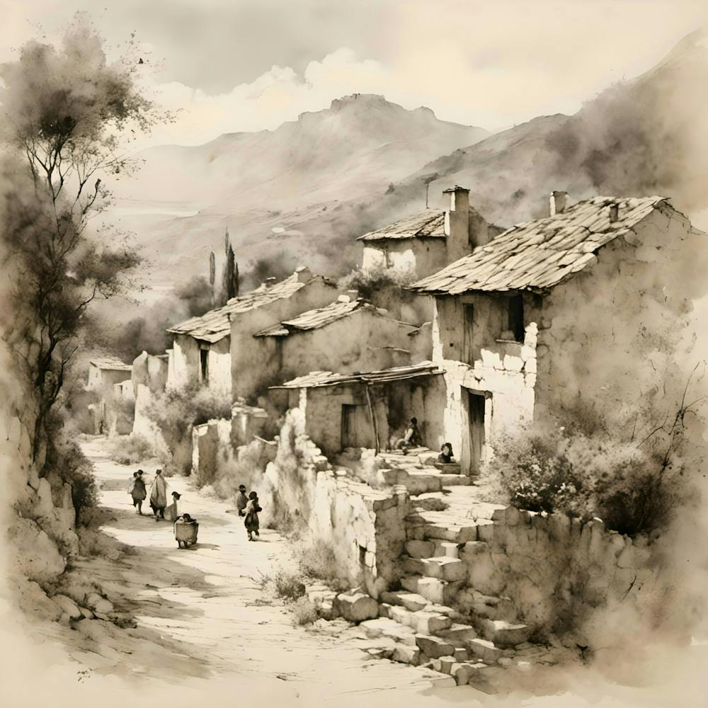 Village In The Mountains 4
