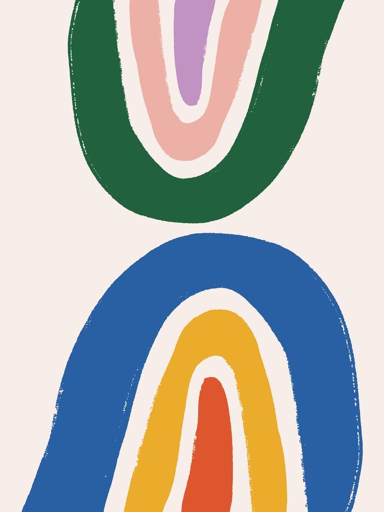 Double Rainbow Crayon