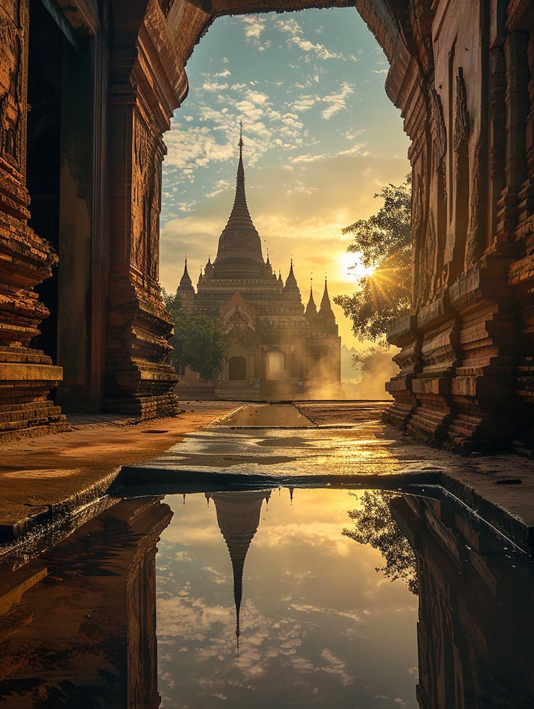 Sunrise In Bagan
